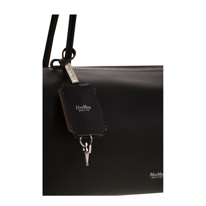 Smooth Natural Calfskin Leather Horizontal Satchel