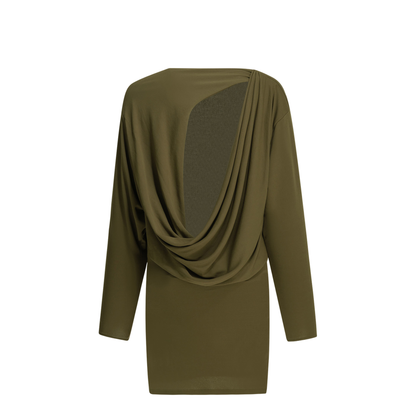 MAYFEYR - Jacquemus - Short Dress - DRW00823AJ00253DARKKHAKI
