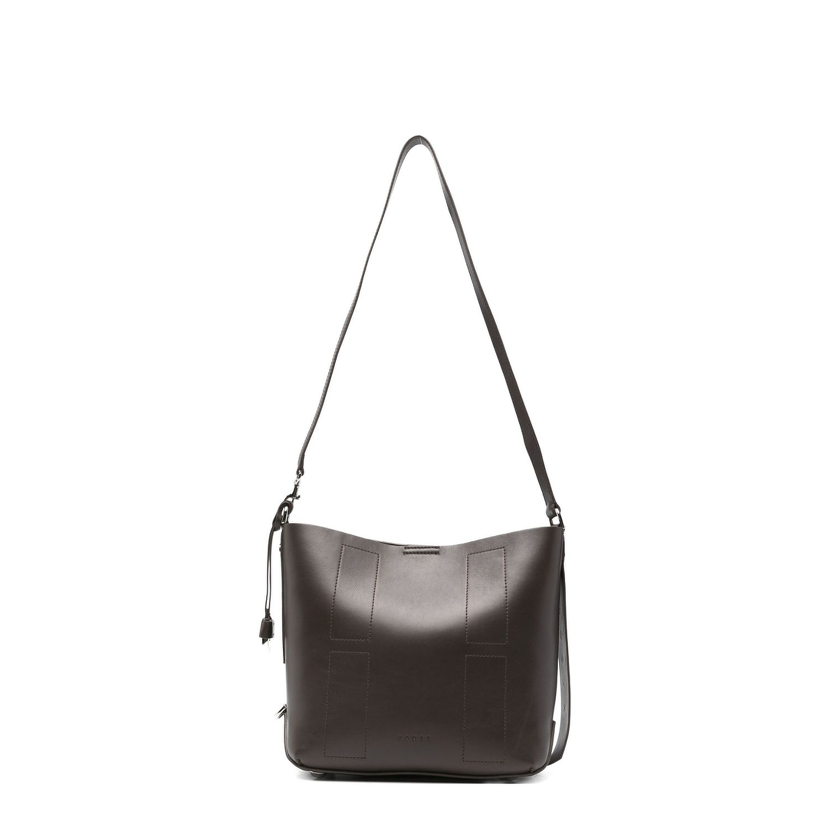 Hocket Small Leather Hobo Bag