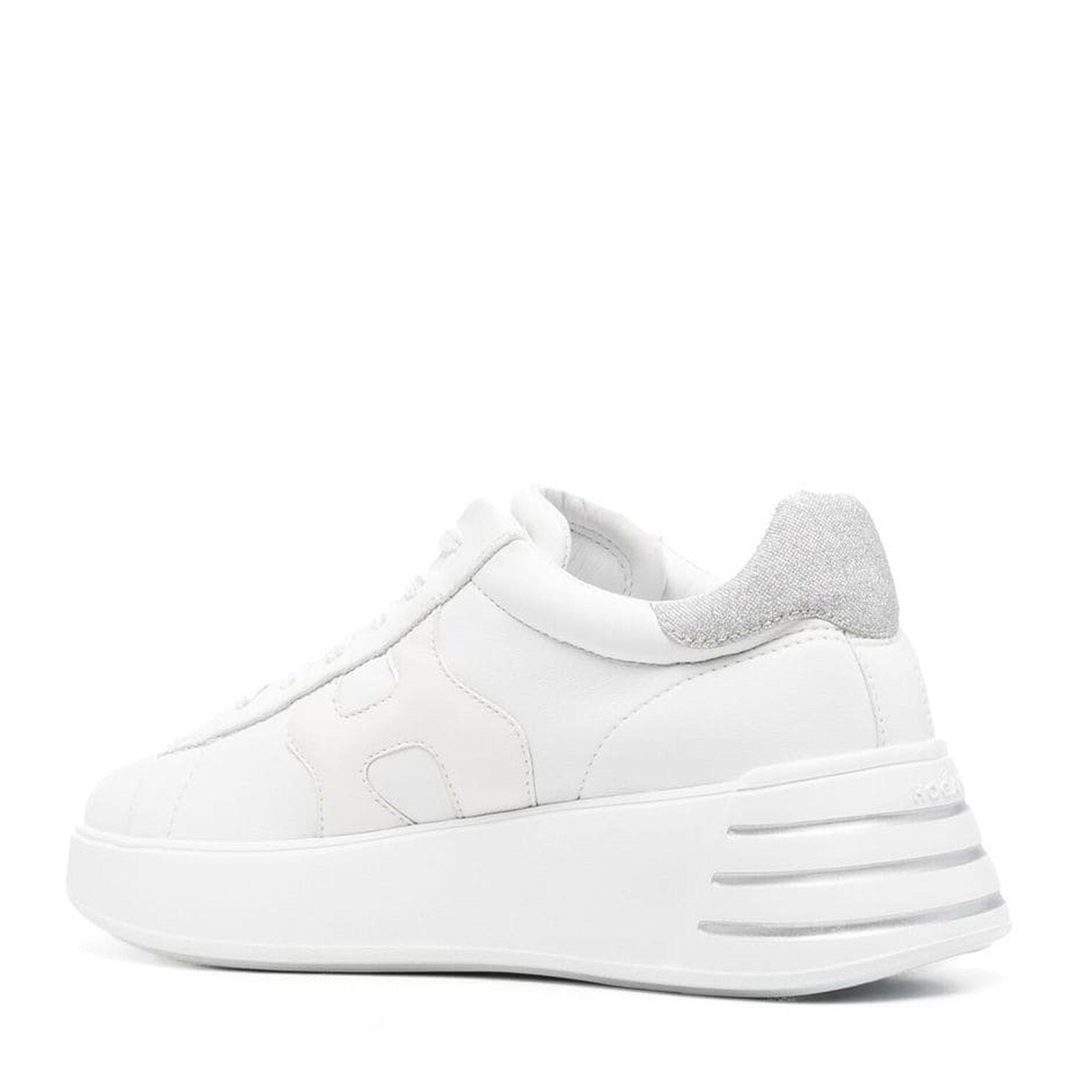 Sneakers Rebel White Silver