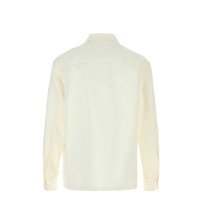 White Poplin Shirt