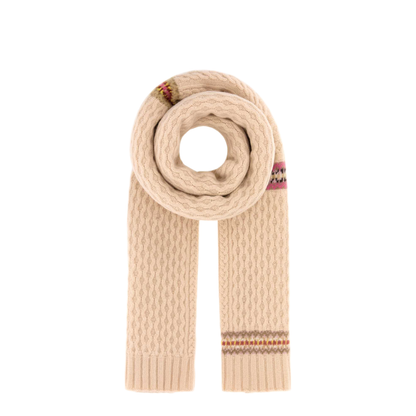 MAYFEYR - Stella Mccartney - Apres Ski Fair Isle Cable Scarf - 6K13243S26979200
