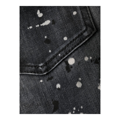 Distressed Bootcut Jeans