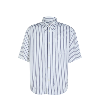 White Striped De Coeur Shirt