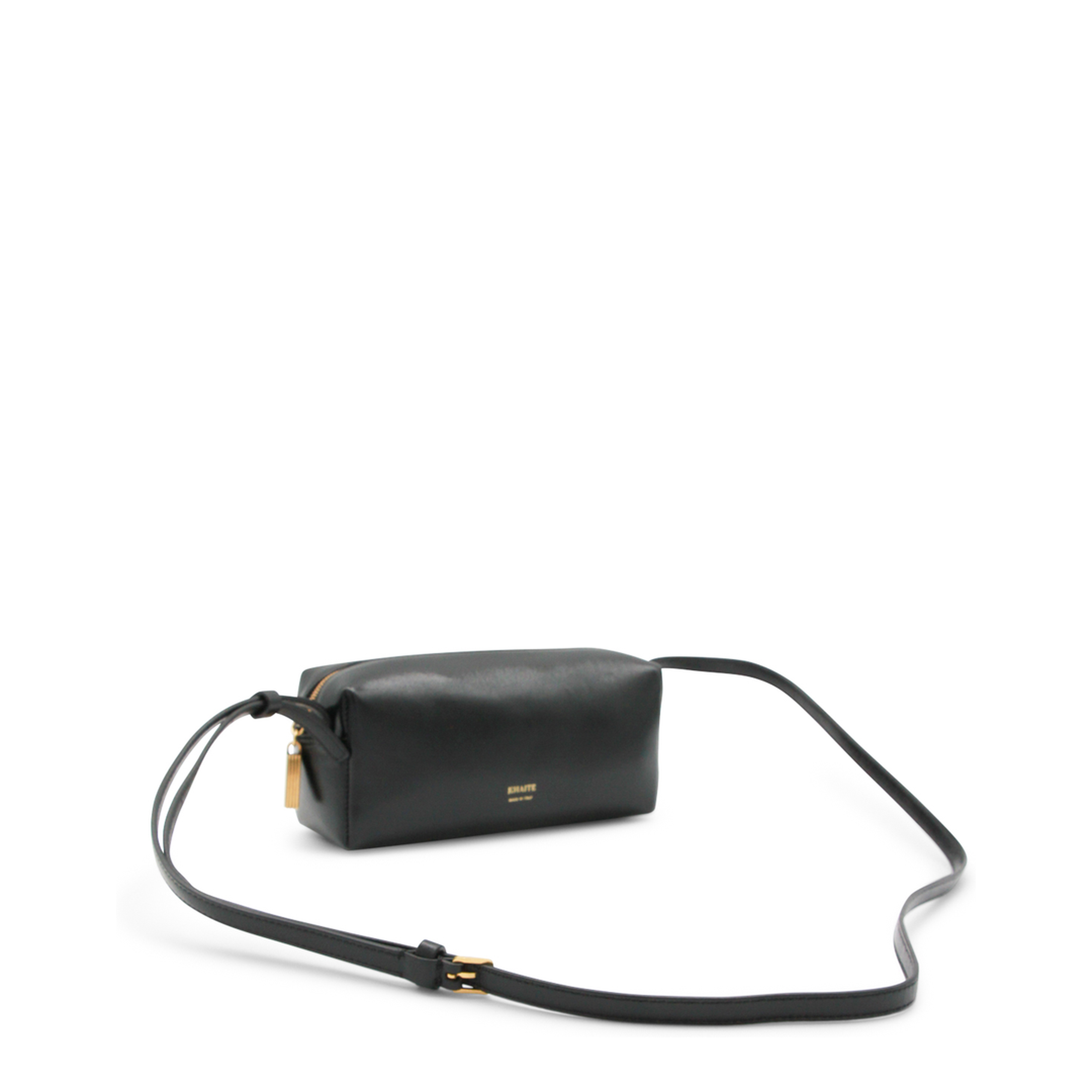 Kye Mini Calf Leather Crossbody - Black