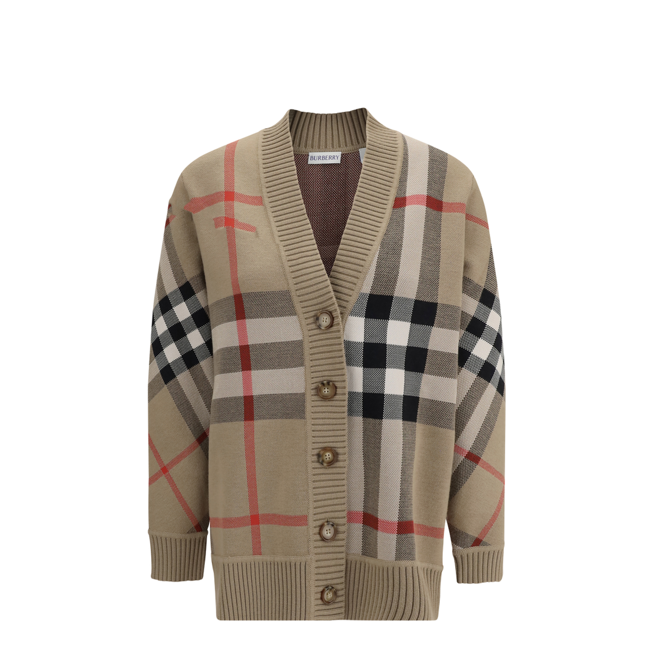 MAYFEYR - Burberry - Check Archive Wool Sweater - 8039153