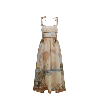 MAYFEYR - Zimmermann - Mahon Linen Corset Dress - 7895DSS263