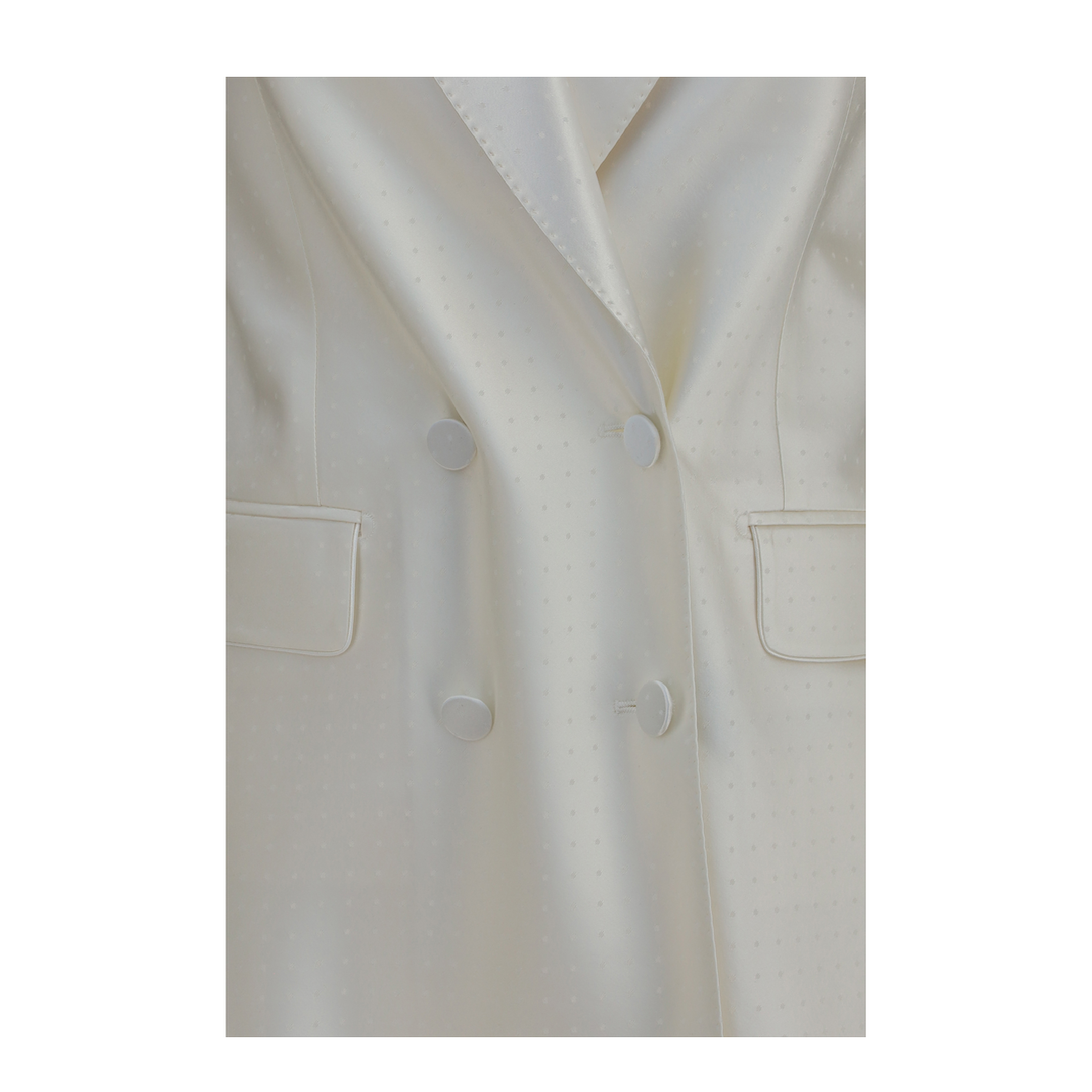 MAYFEYR - Tom Ford - Polka Dot Satin Double Breasted Blazer - GI3078FAX1732WAD