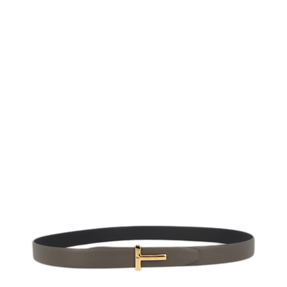 Belt T Icon In Leather