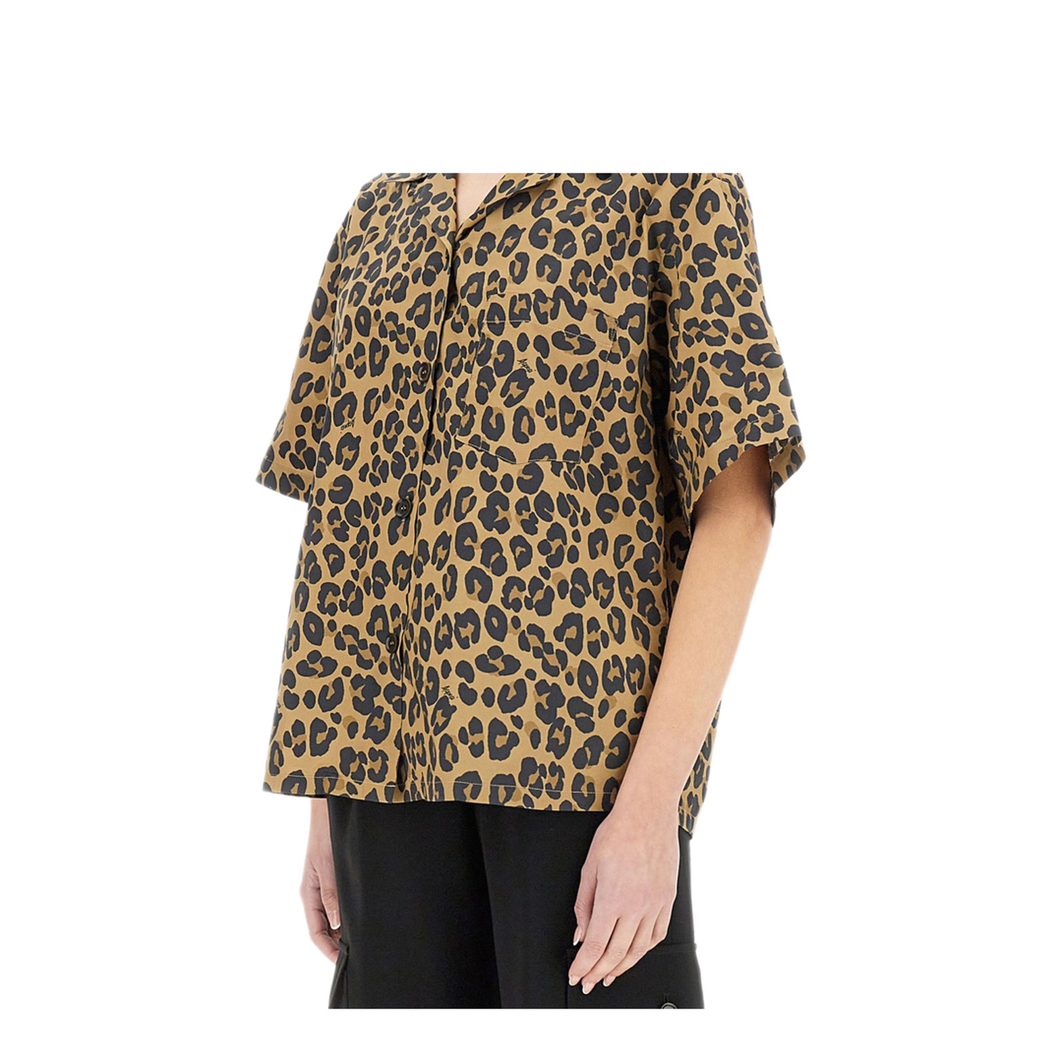 MAYFEYR - ASPESI - Animal Print Shirt - 5401L10960226