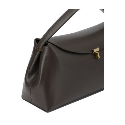 MAYFEYR - Toteme - T Lock Medium Handbag - 244WAL956LE0025213BARK