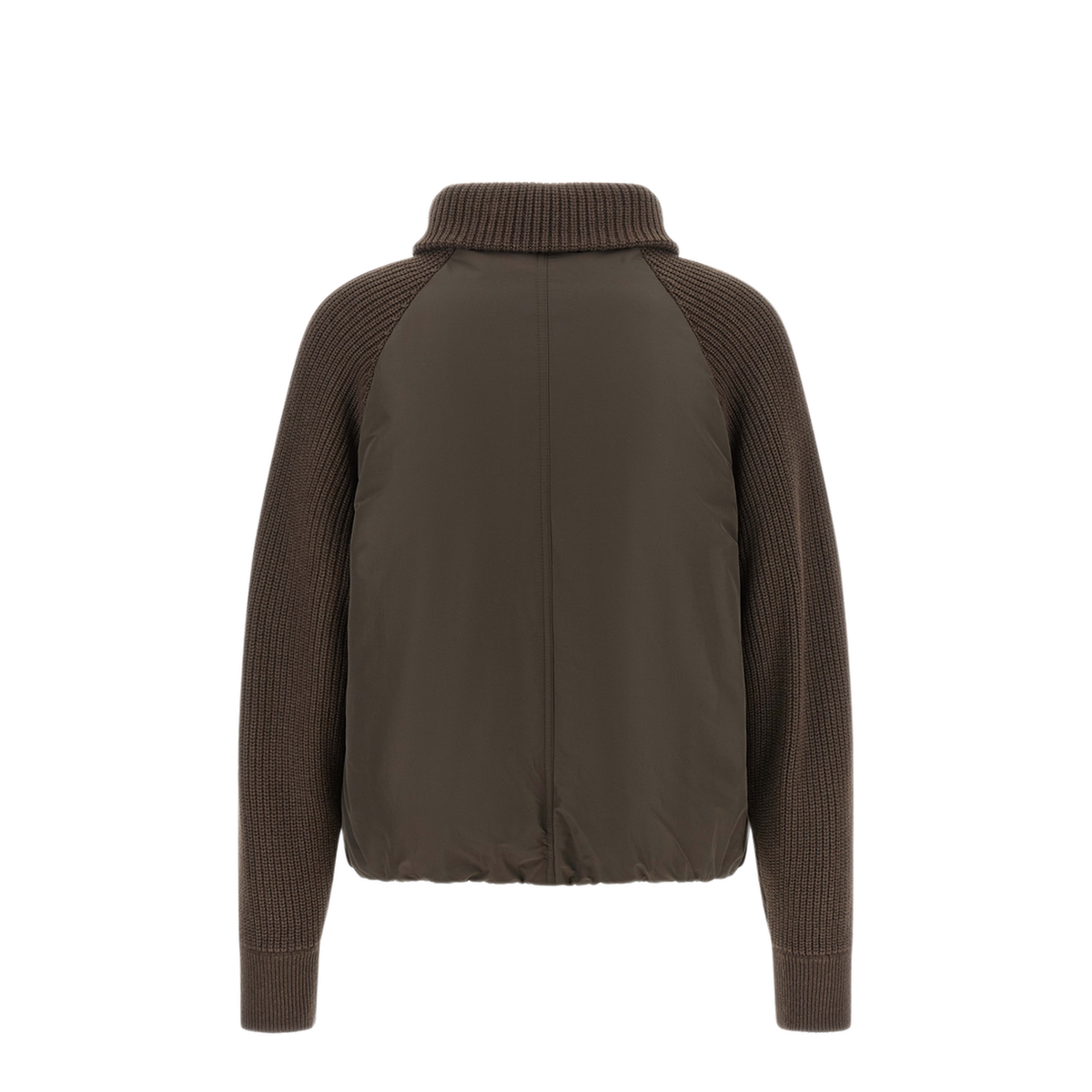 MAYFEYR - Brunello Cucinelli - Knit Insert Down Jacket - MH5257294PC028