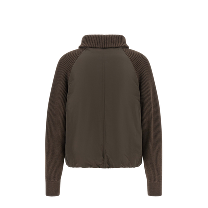 MAYFEYR - Brunello Cucinelli - Knit Insert Down Jacket - MH5257294PC028