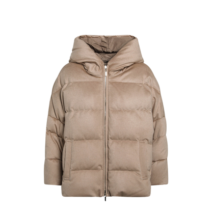MAYFEYR - Max Mara - Reversible Zip Camel Down Jacket - DESIDERIOWO001