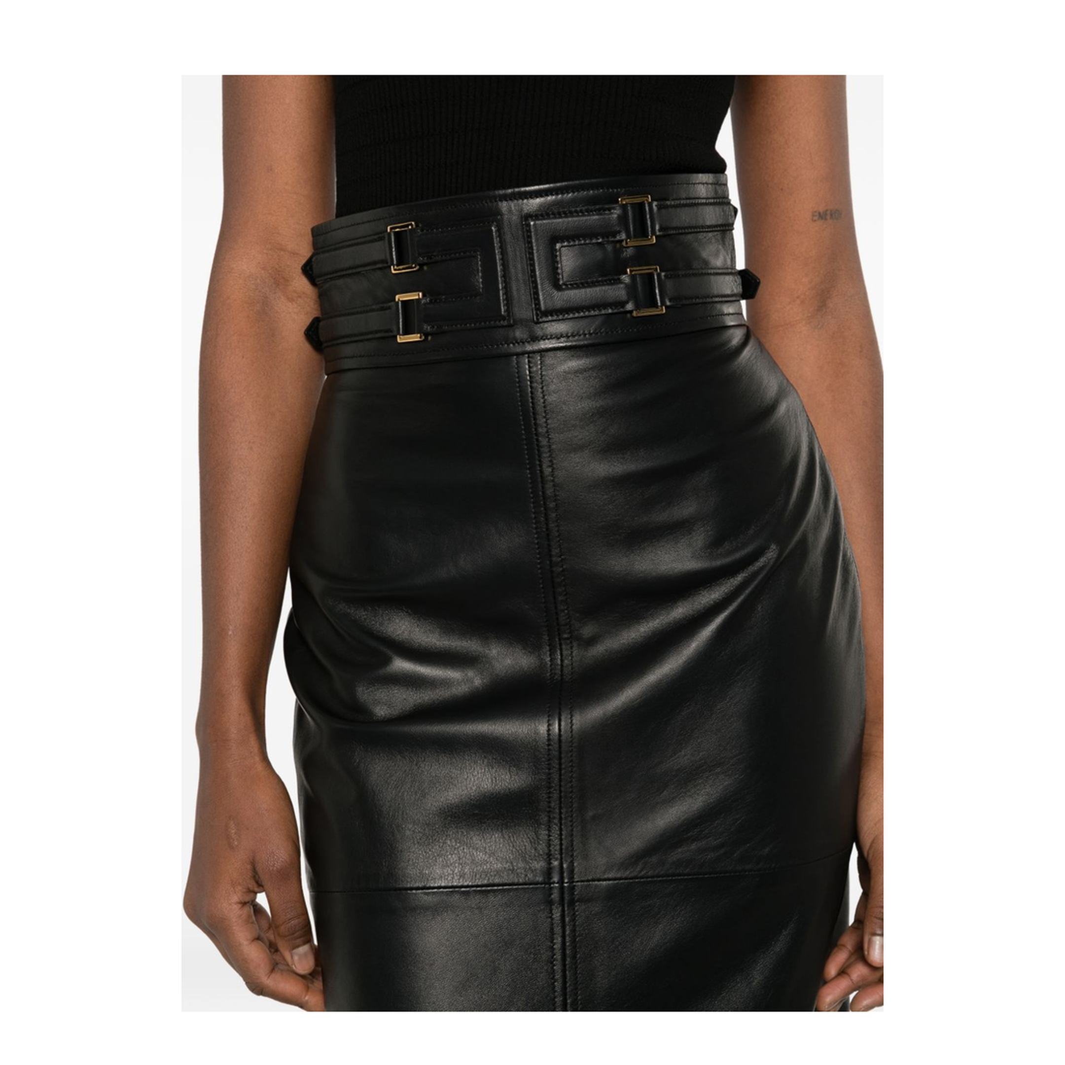 MAYFEYR - Elisabetta Franchi - Skirts Black - GP09Z61E2110