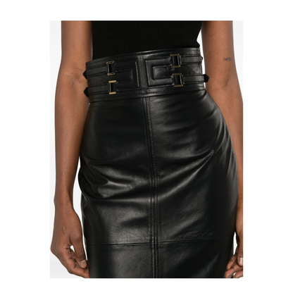 MAYFEYR - Elisabetta Franchi - Skirts Black - GP09Z61E2110