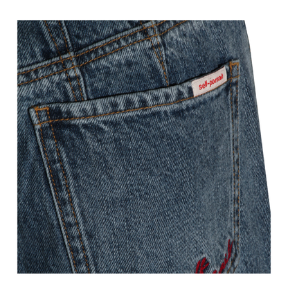 MAYFEYR - Self Portrait - Self Portrait Jeans - RS26813PBLBLUE
