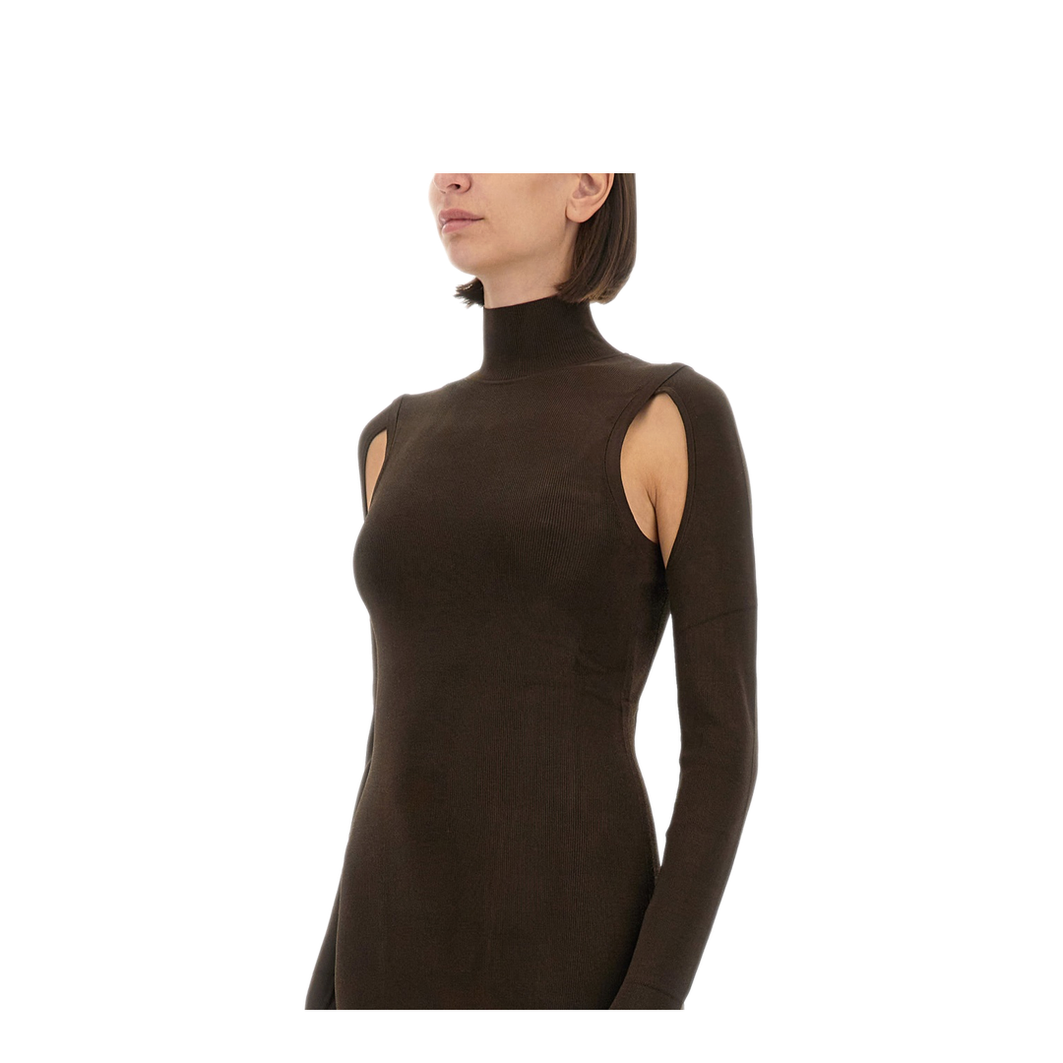 MAYFEYR - HELMUT LANG - Air Turtleneck Dress - O06HW704D1P