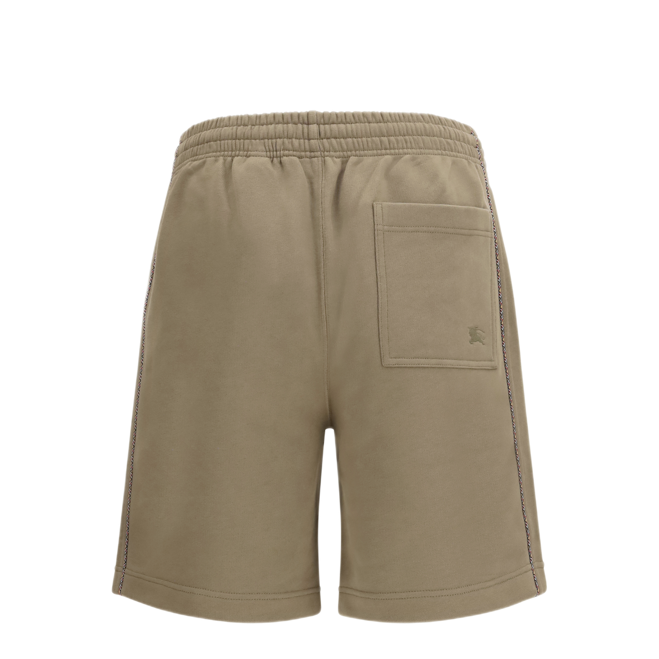 MAYFEYR - Burberry - Cotton Shorts With Check Trims - 8127604