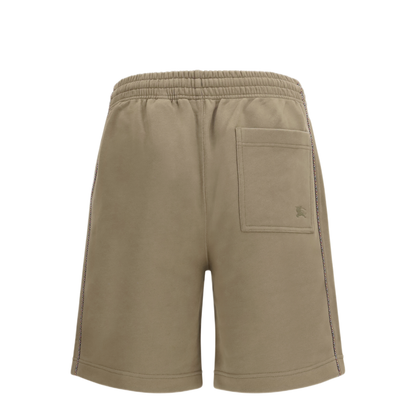 MAYFEYR - Burberry - Cotton Shorts With Check Trims - 8127604