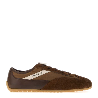 MAYFEYR - Alexander Mcqueen - Chocolate Leather Boxe Sneakers - 868496WIAKI2139