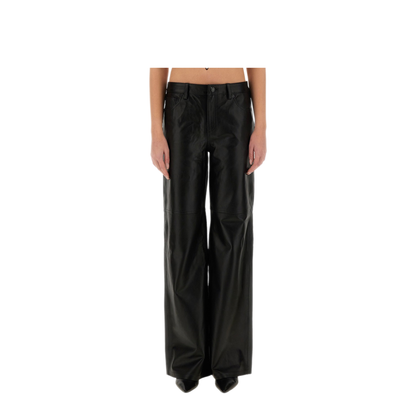 MAYFEYR - MICHAEL BY MICHAEL KORS - Leather Pants - MR53065FAF001BLACK