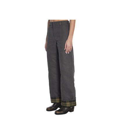 Trousers in Cotton and Nylon