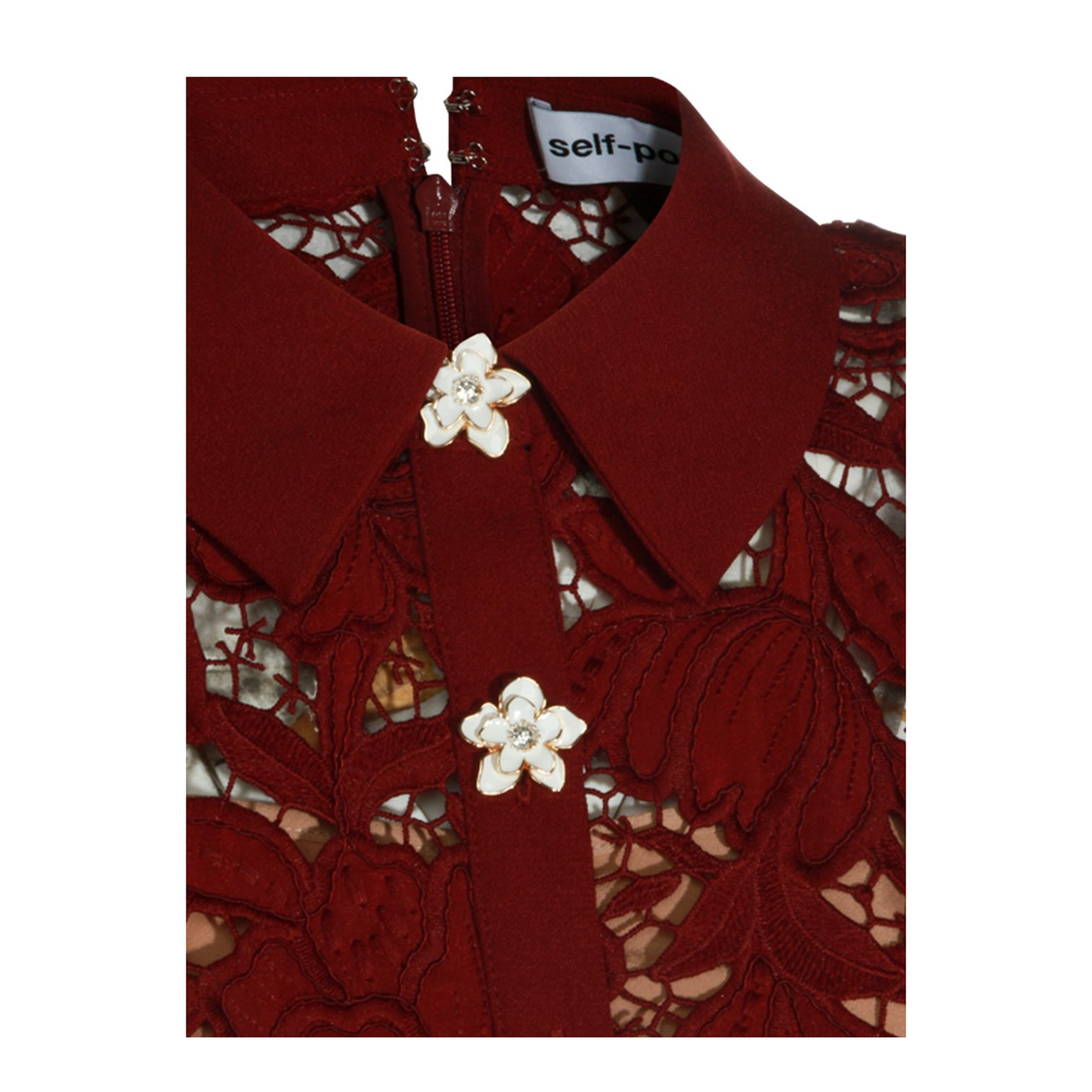 MAYFEYR - Self Portrait - Dresses Bordeaux - PF26-111SA-BUBURGUNDY