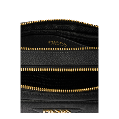 Black Small Leather Shoulder Bag