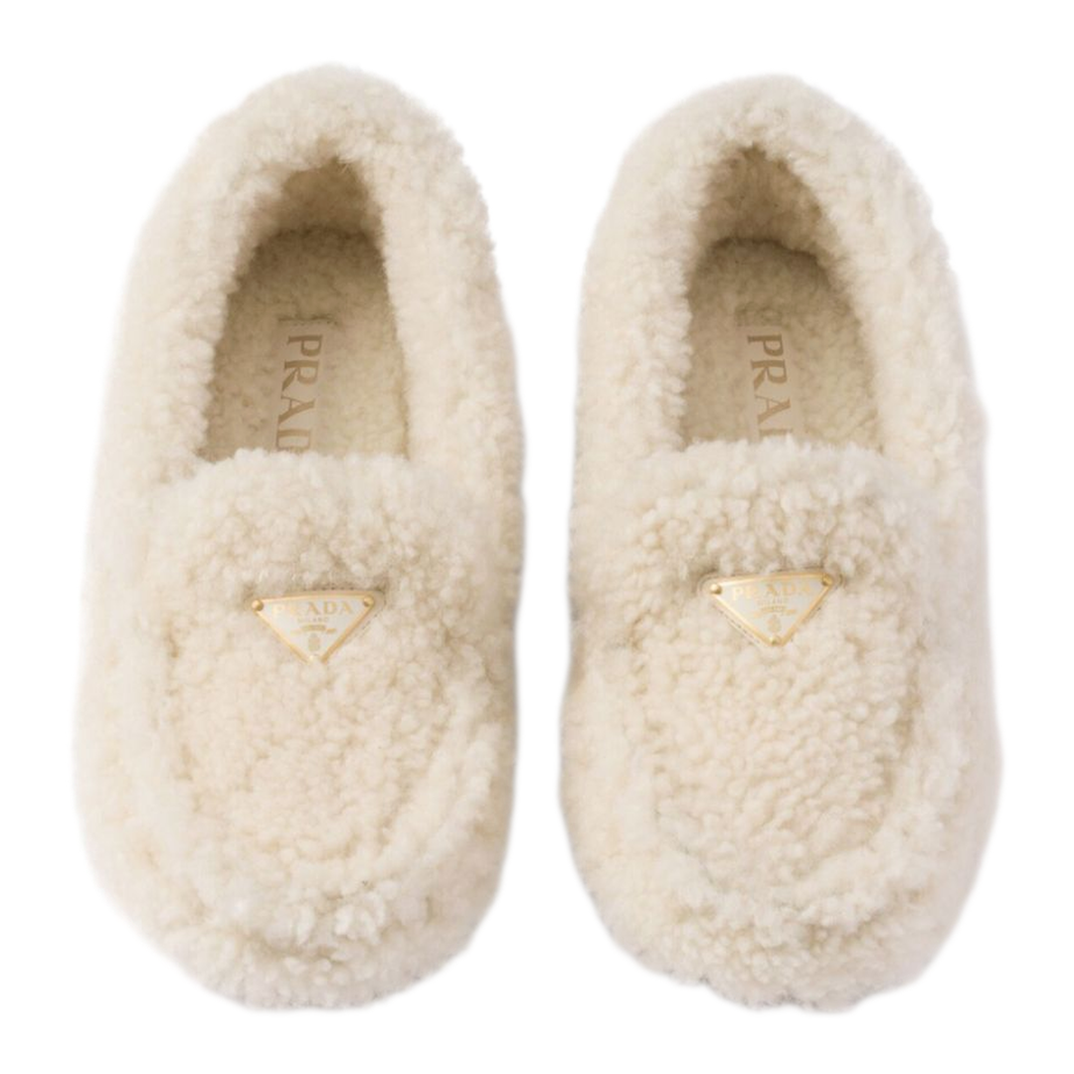 MAYFEYR - Prada - Shearling Driving Shoes - 1DD087FZF05MPDF0018