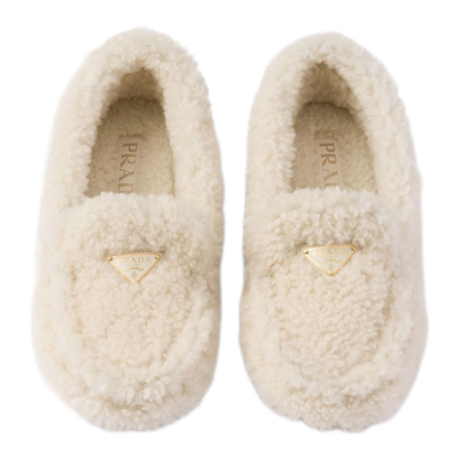 MAYFEYR - Prada - Shearling Driving Shoes - 1DD087FZF05MPDF0018