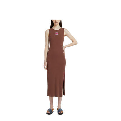 Frame Logo Midi Dress