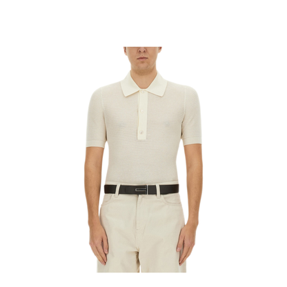 MAYFEYR - Tom Ford - Cotton And Silk Polo Shirt - KPS019YMC026S25XAWAW