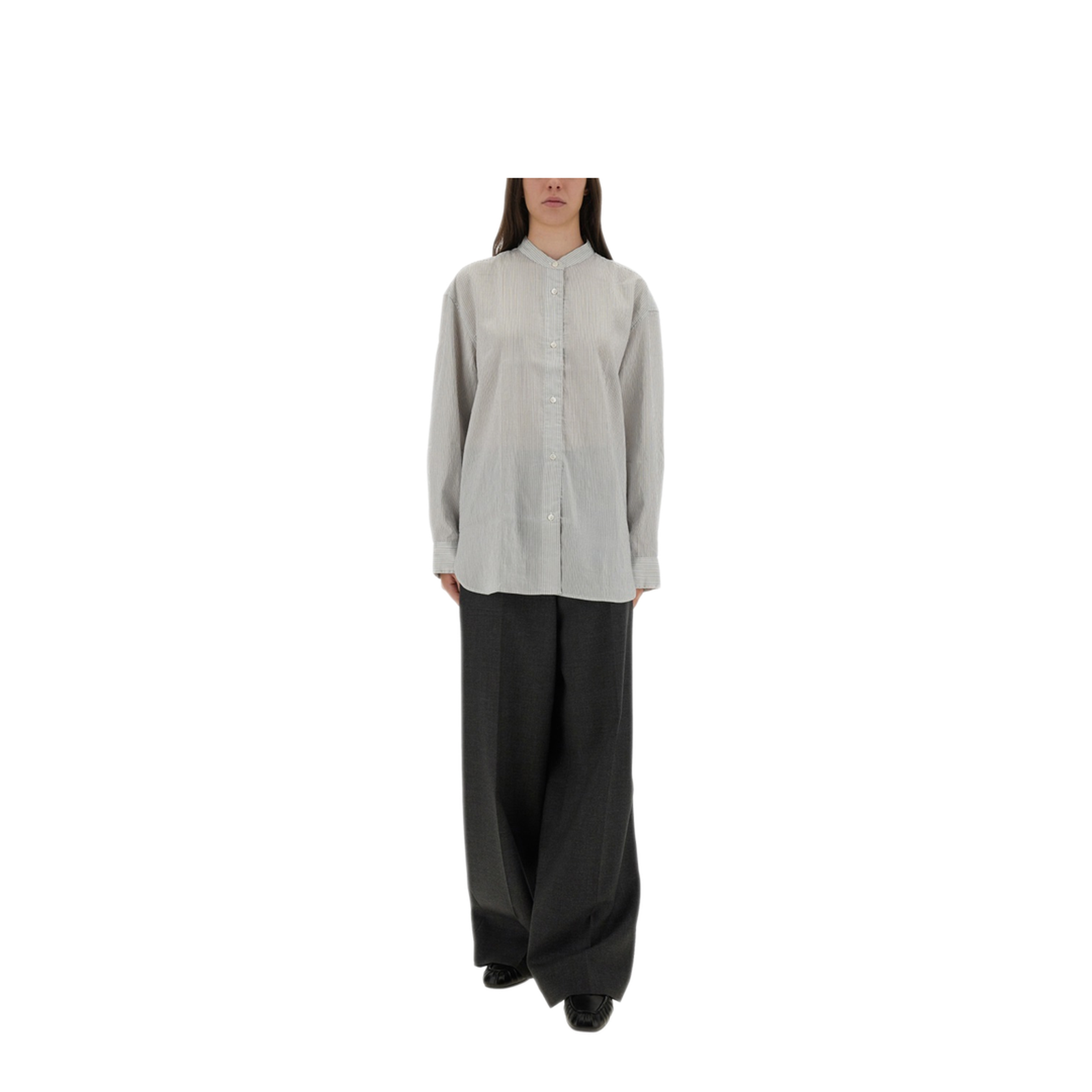 MAYFEYR - Studio Nicholson - Shirt Dilys - DILYSSNW1736CHALKSTRIPE