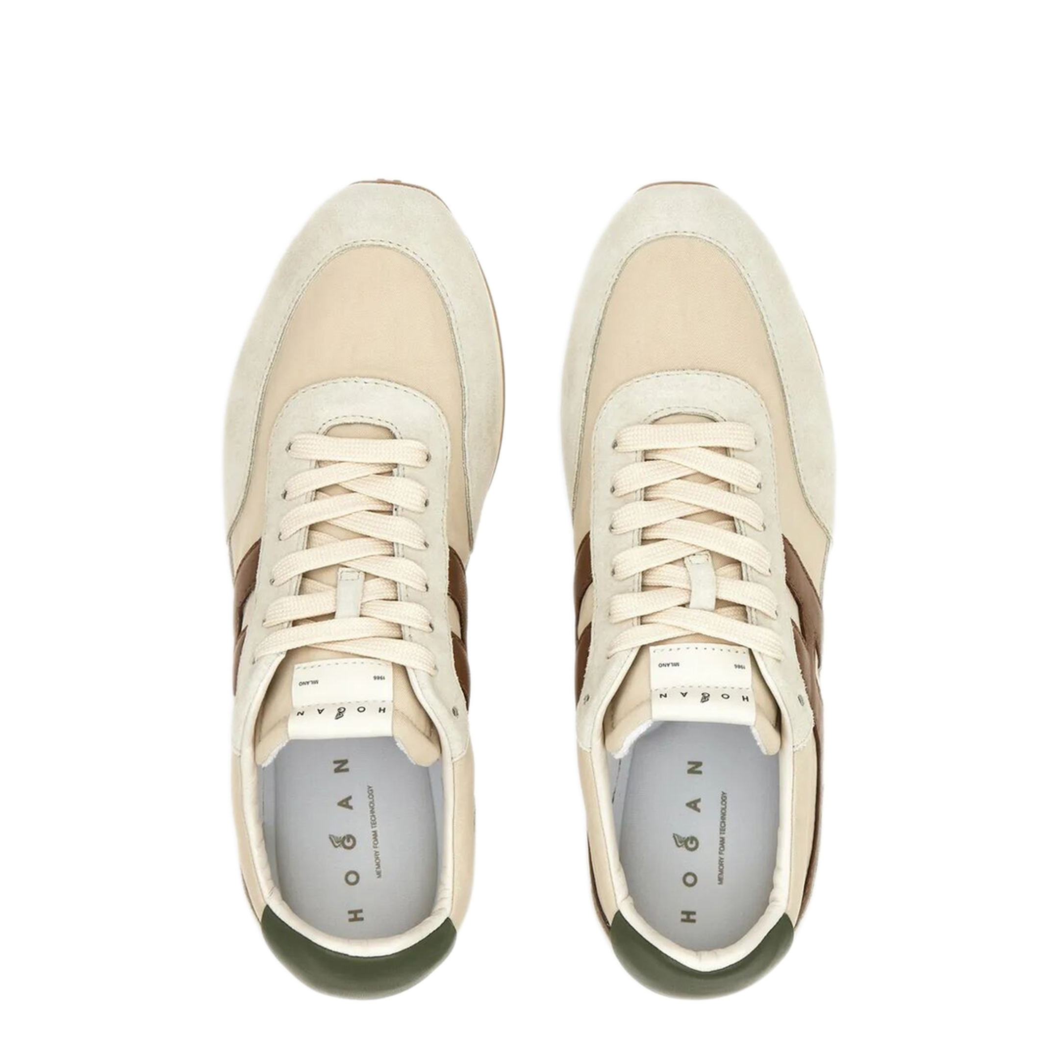 MAYFEYR - Hogan - Athletic Suede And Fabric Sneakers - HXM6990FZ90UZA