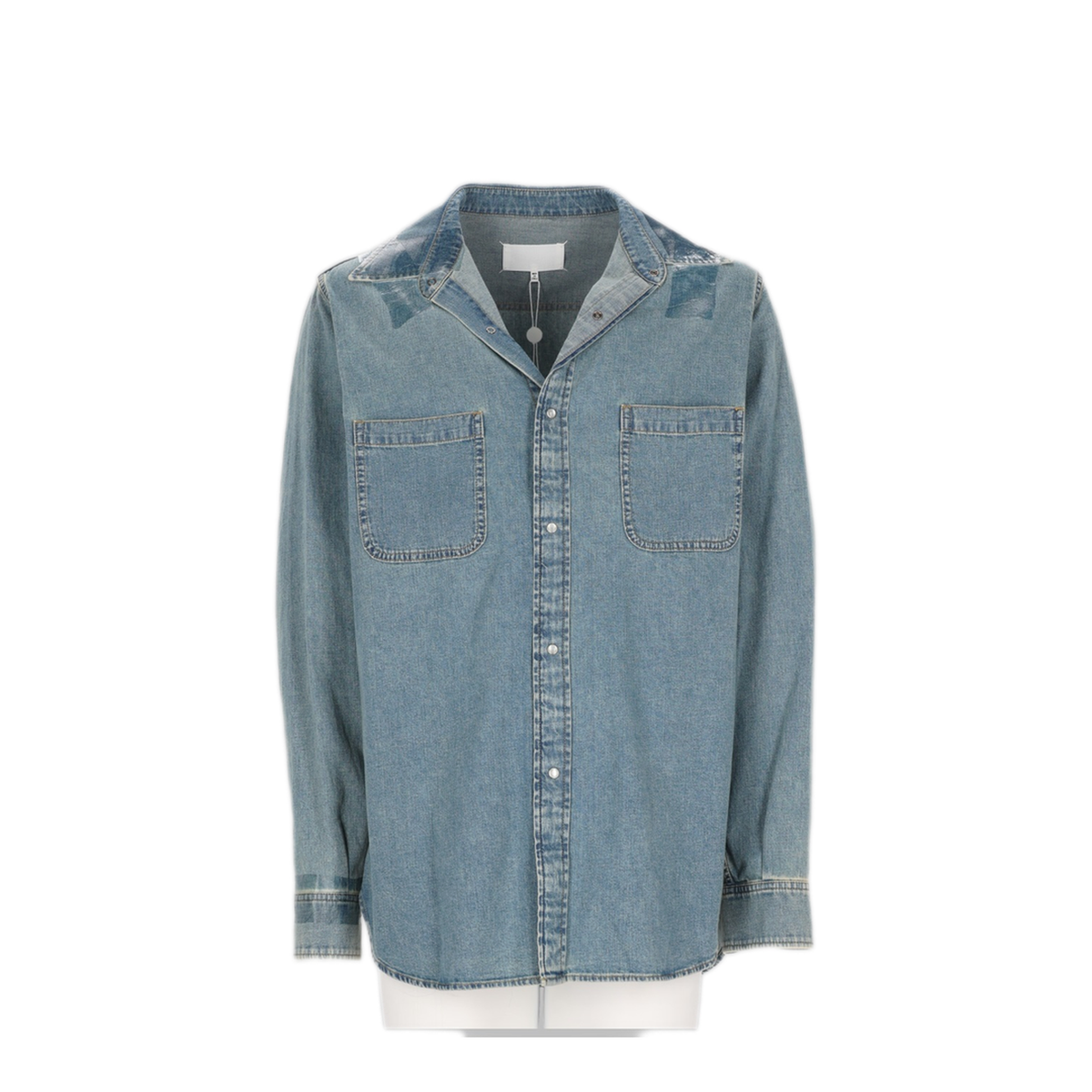 Ice Blue Denim Shirt