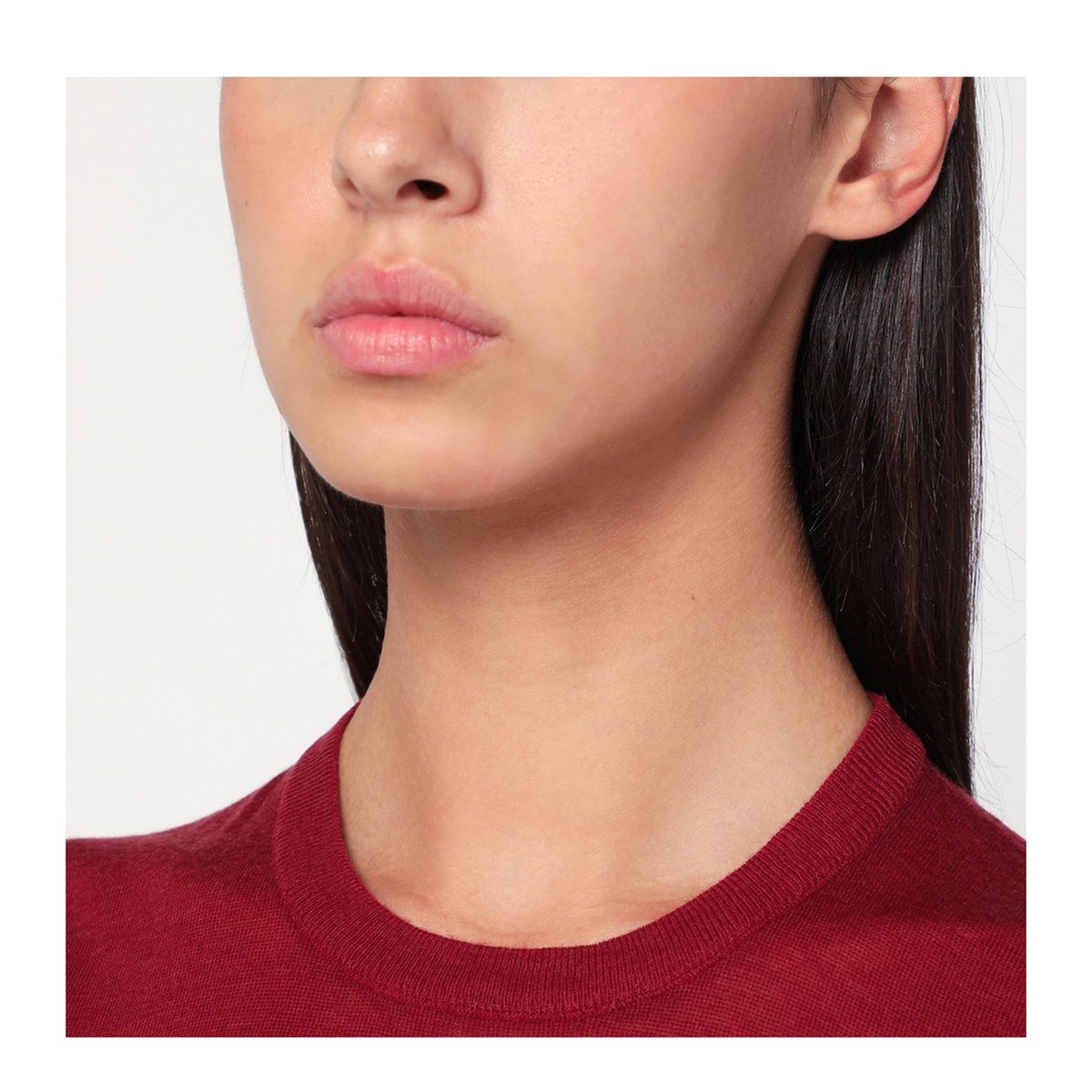 MAYFEYR - 6397 - Bordeaux Semi Sheer Tank Top - NSW667WOWINE