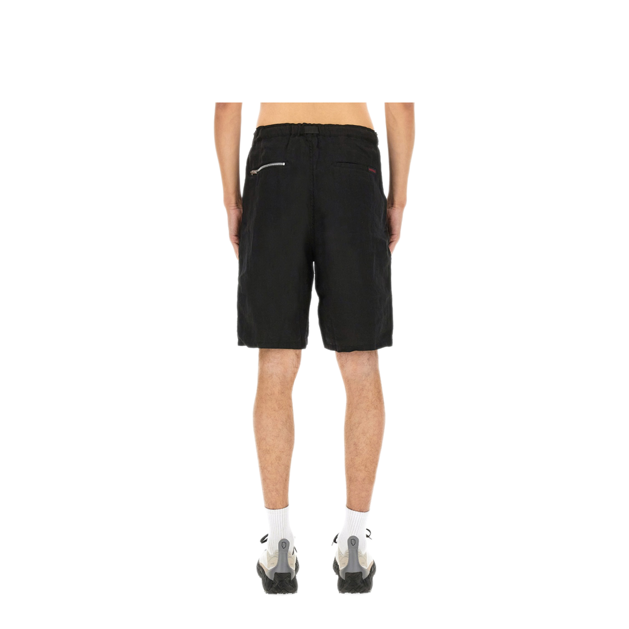 MAYFEYR - UNDERCOVER - Linen Shorts - UC1E4518BLACK