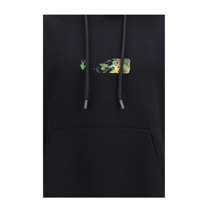 MAYFEYR - Off-White - Spray Arrow Hoodie - OMBB085F26FLE00400001