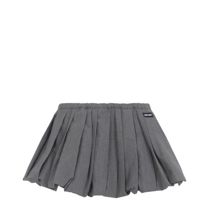 MAYFEYR - Miu Miu - Plissé Check Mini Skirt - MG2723SOOO19OS