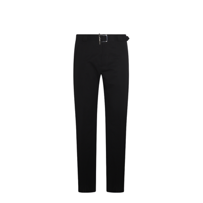 Pants with T-Bar Belt