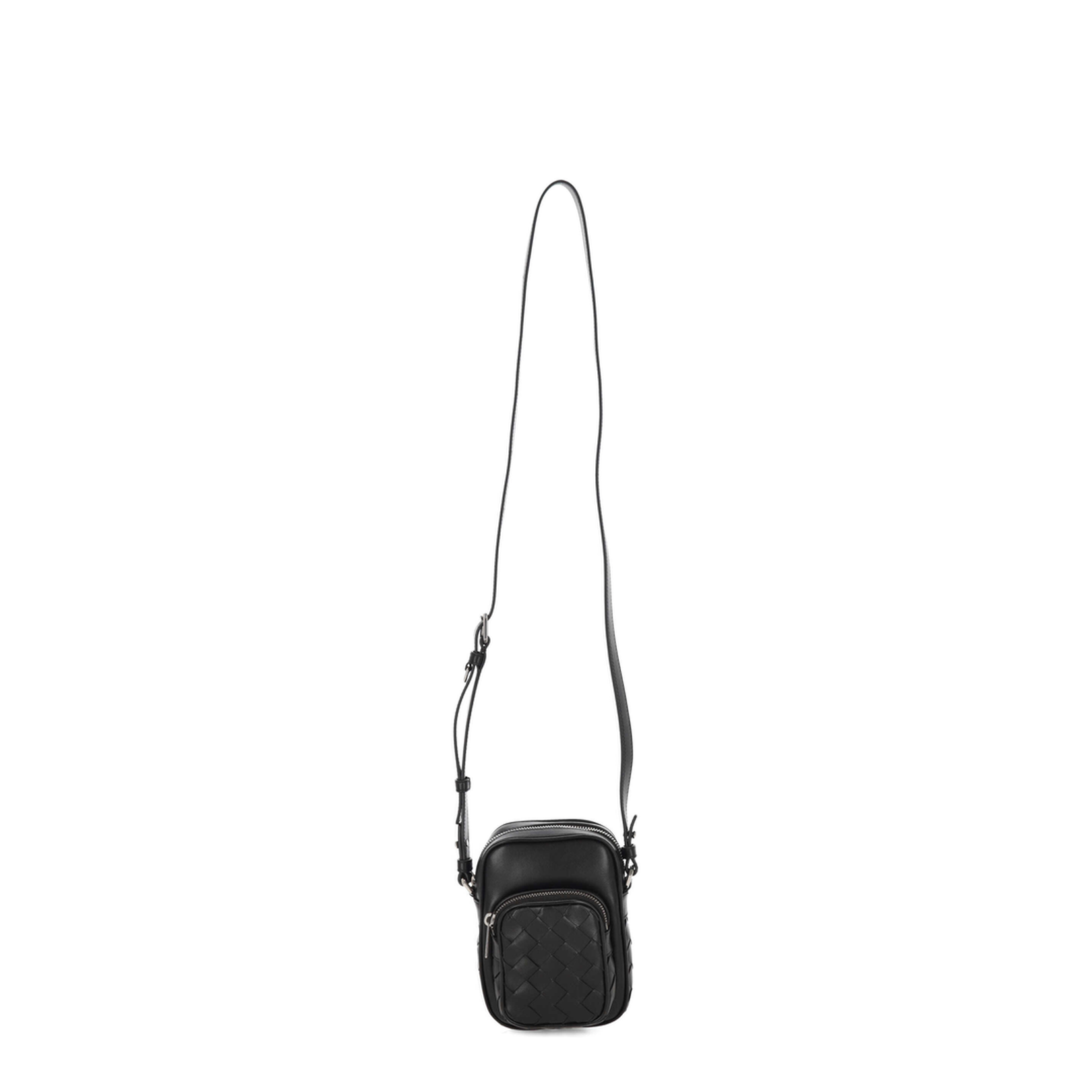 Zipper Shoulder Bag with Adjustable Strap