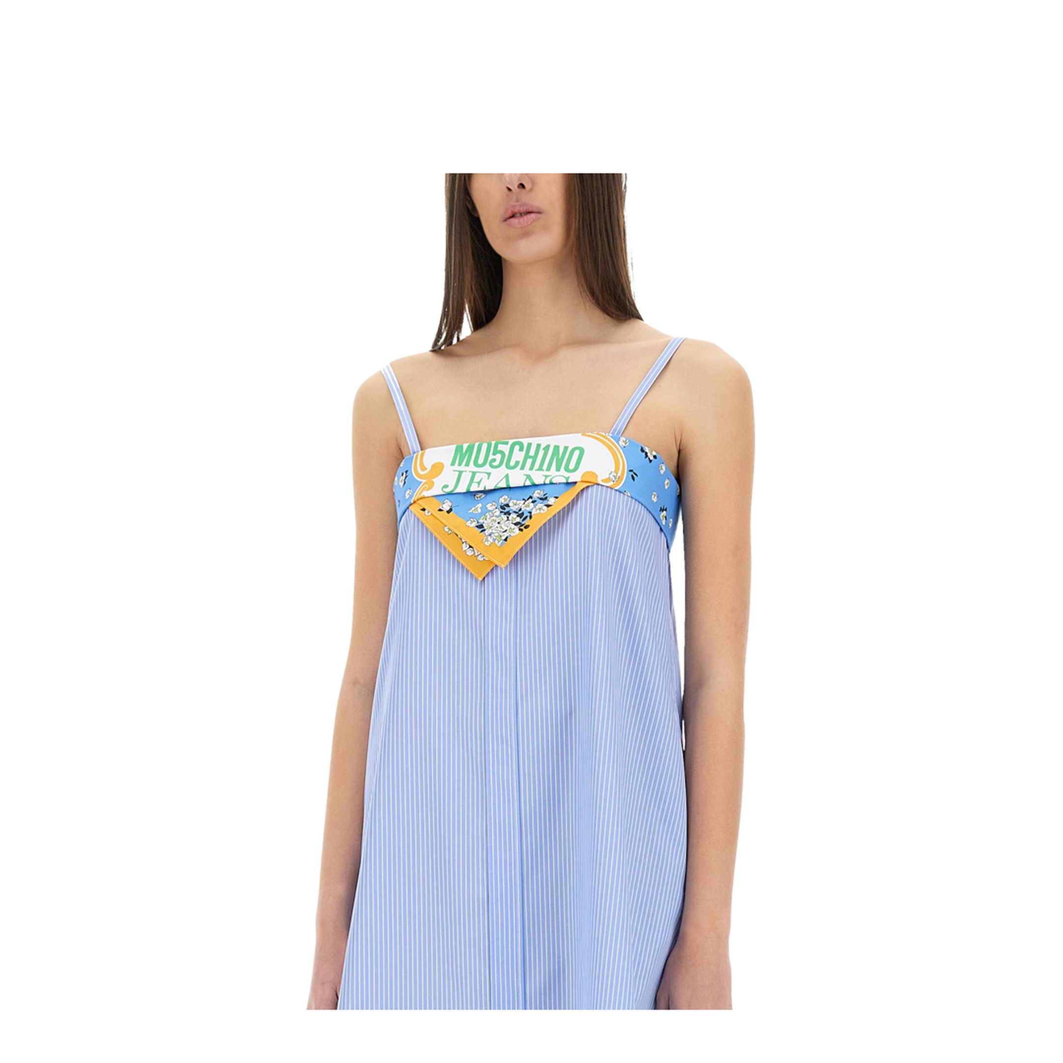 MAYFEYR -  - Patchwork Cotton Dress - 046837251303