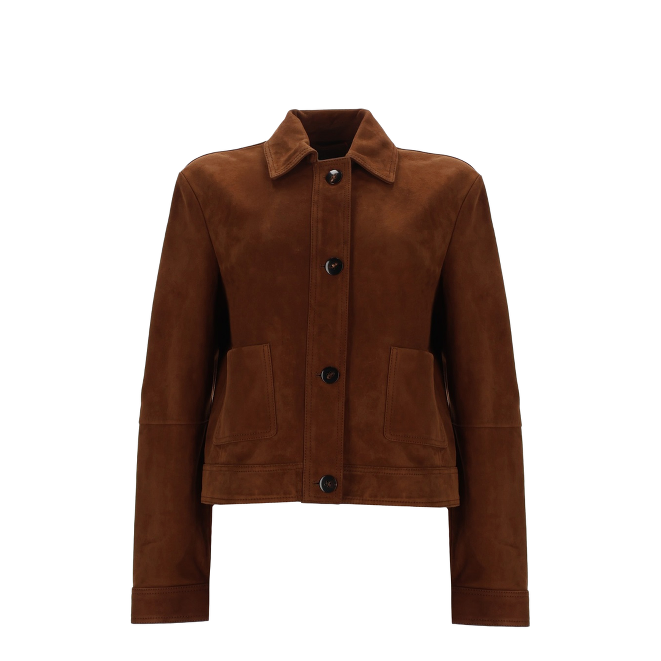 Suede Boxy Jacket