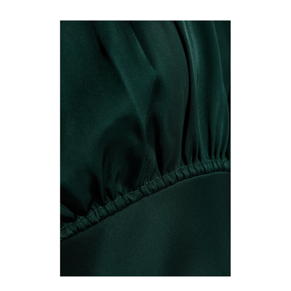 Dress with Decorative Draping