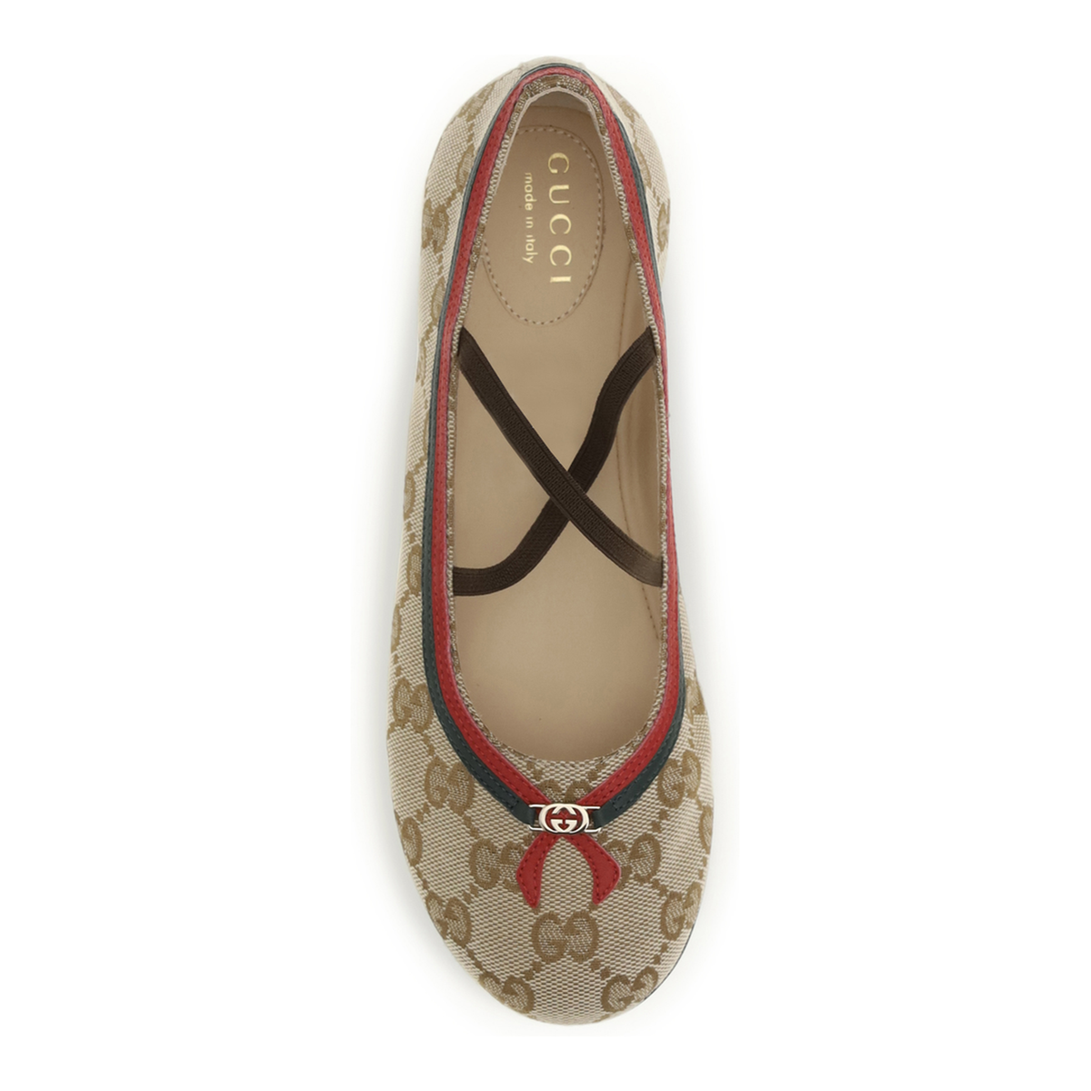 MAYFEYR - Gucci - Fabric Ballerinas For Girl - 873048FAF5H9645