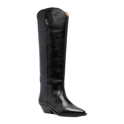 MAYFEYR - Isabel Marant - Denvée Suede Boots - BT0001FAA3A03S01BK