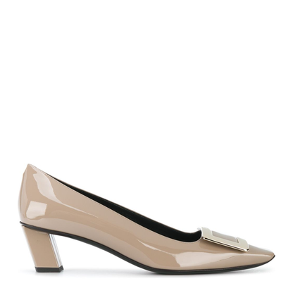 With Heel Beige