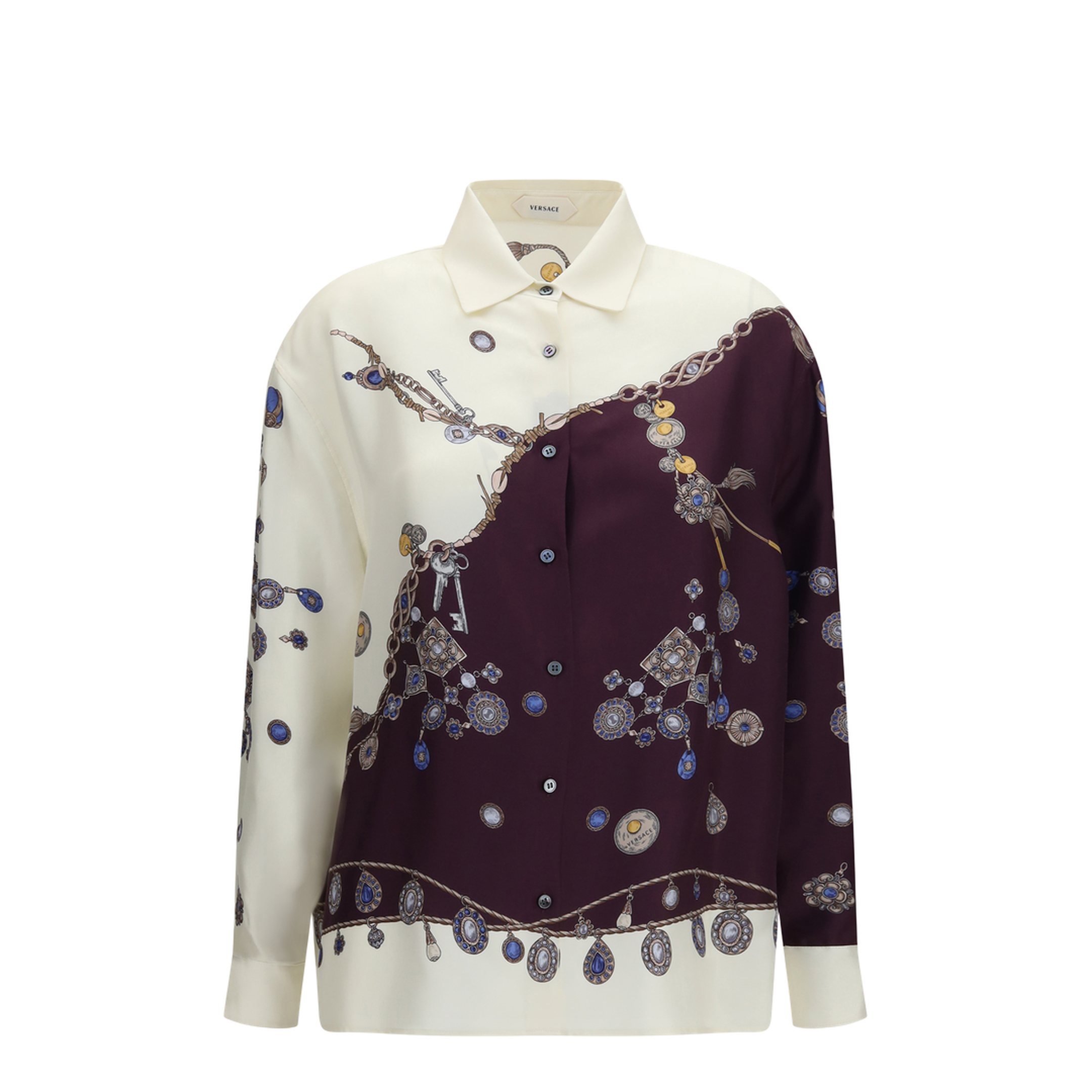 MAYFEYR - Versace - Printed Silk Shirt - 10256861A18682