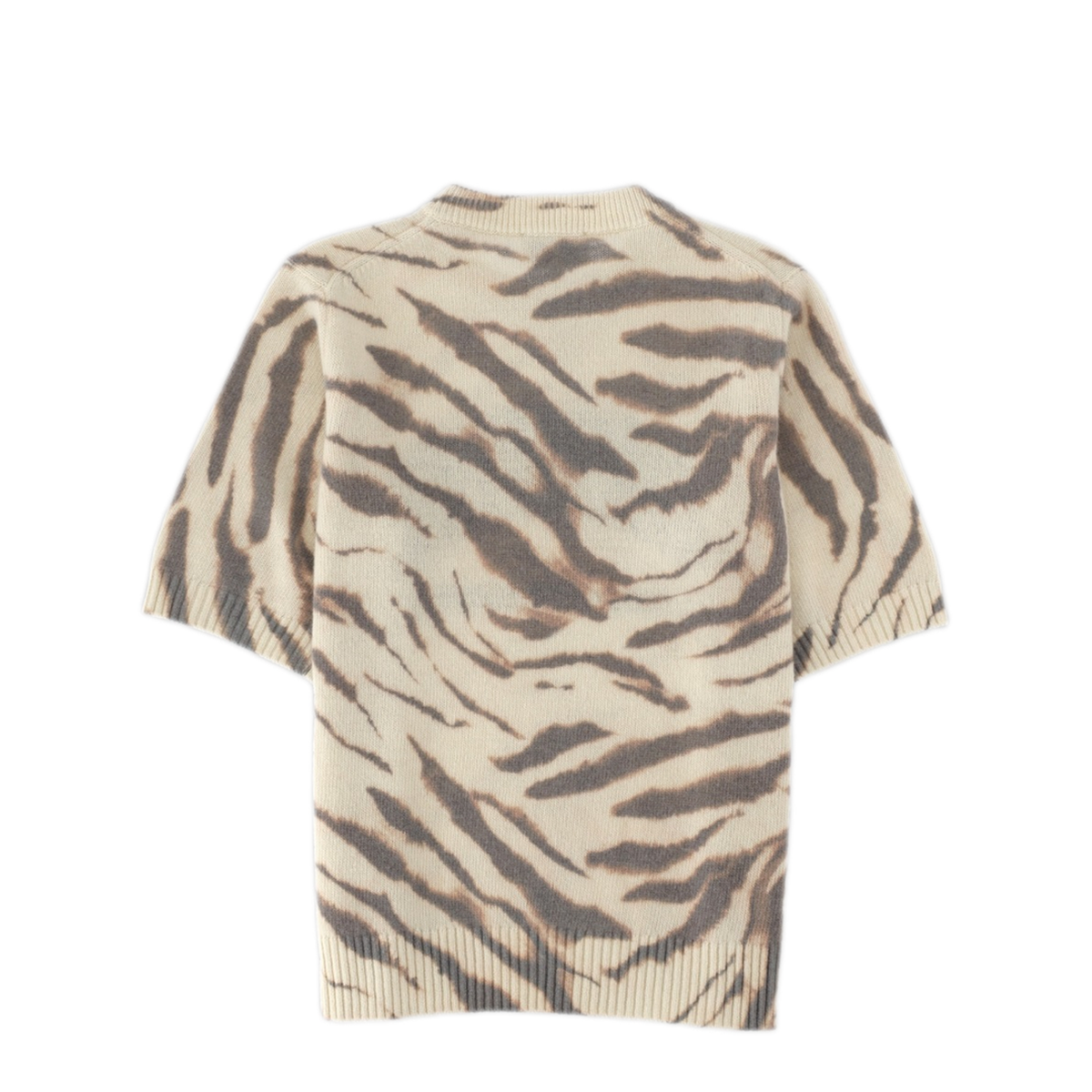 MAYFEYR - Ganni - Slim Fit T Shirt With Allover Print - A1050227135
